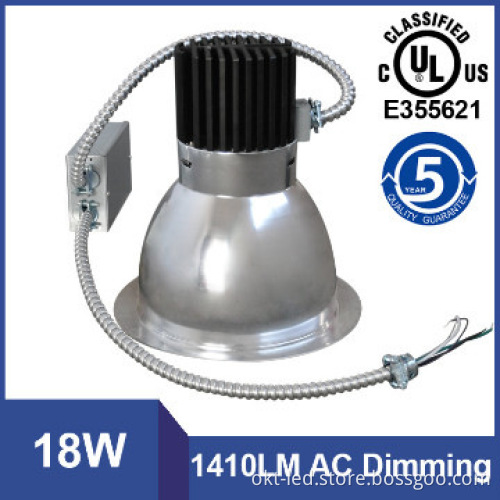 8 inch CREE COB new architectural ul led remodel downlights